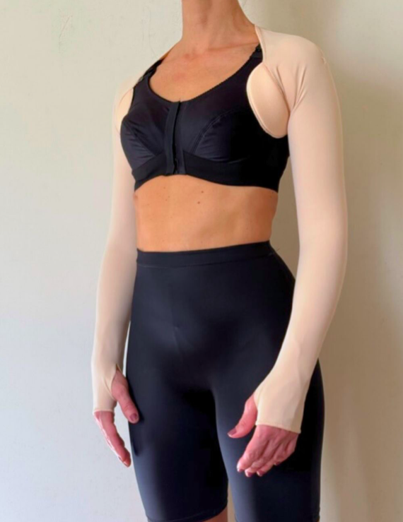 Mangas/Bolero para Branquioplastia ou Lifting de Braços